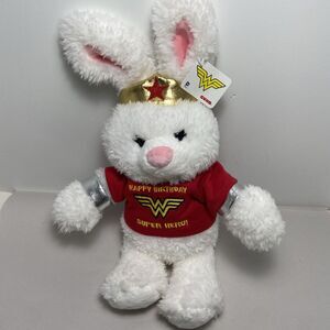 Gund Wonder Woman "Anya" Super Hero Sister Plush Bunny 14"  NWT